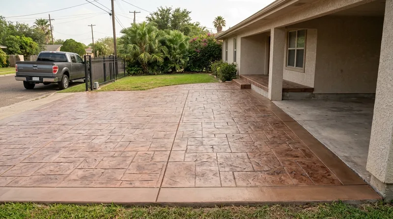Stamped & Decorative Concrete Brownsville