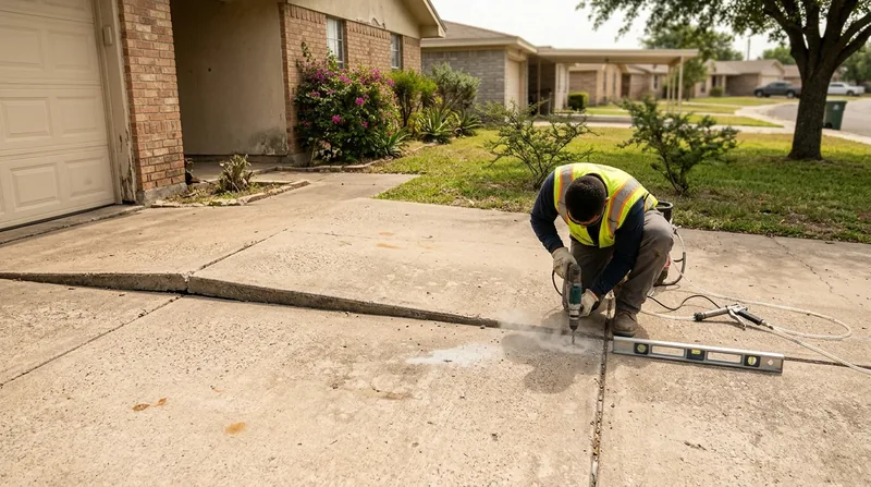 Concrete Leveling & Slab Lifting Brownsville