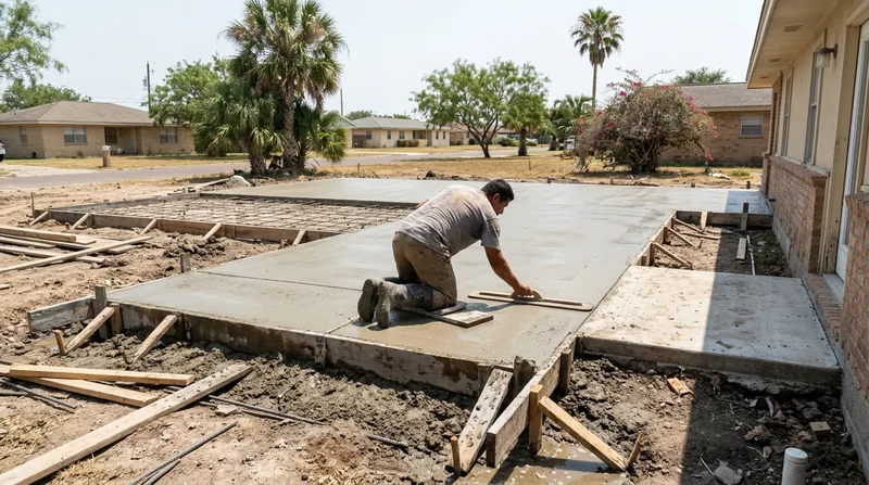 Concrete Slabs & Foundations Brownsville