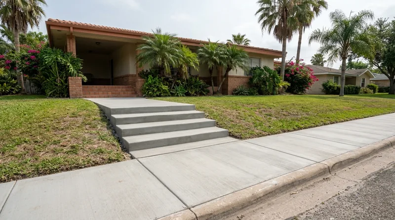 Sidewalks, Walkways & Steps Brownsville
